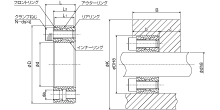外形寸法図