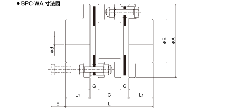 SPC-WA寸法図